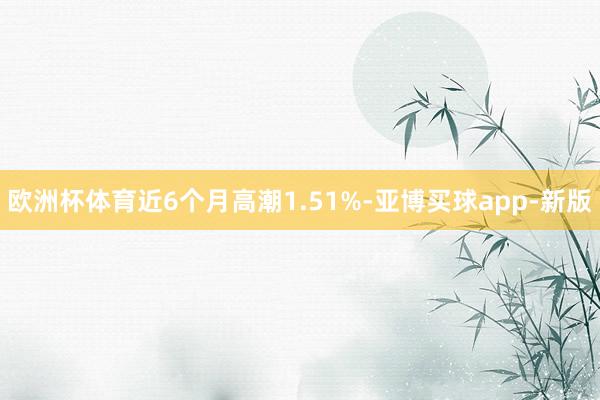 欧洲杯体育近6个月高潮1.51%-亚博买球app-新版